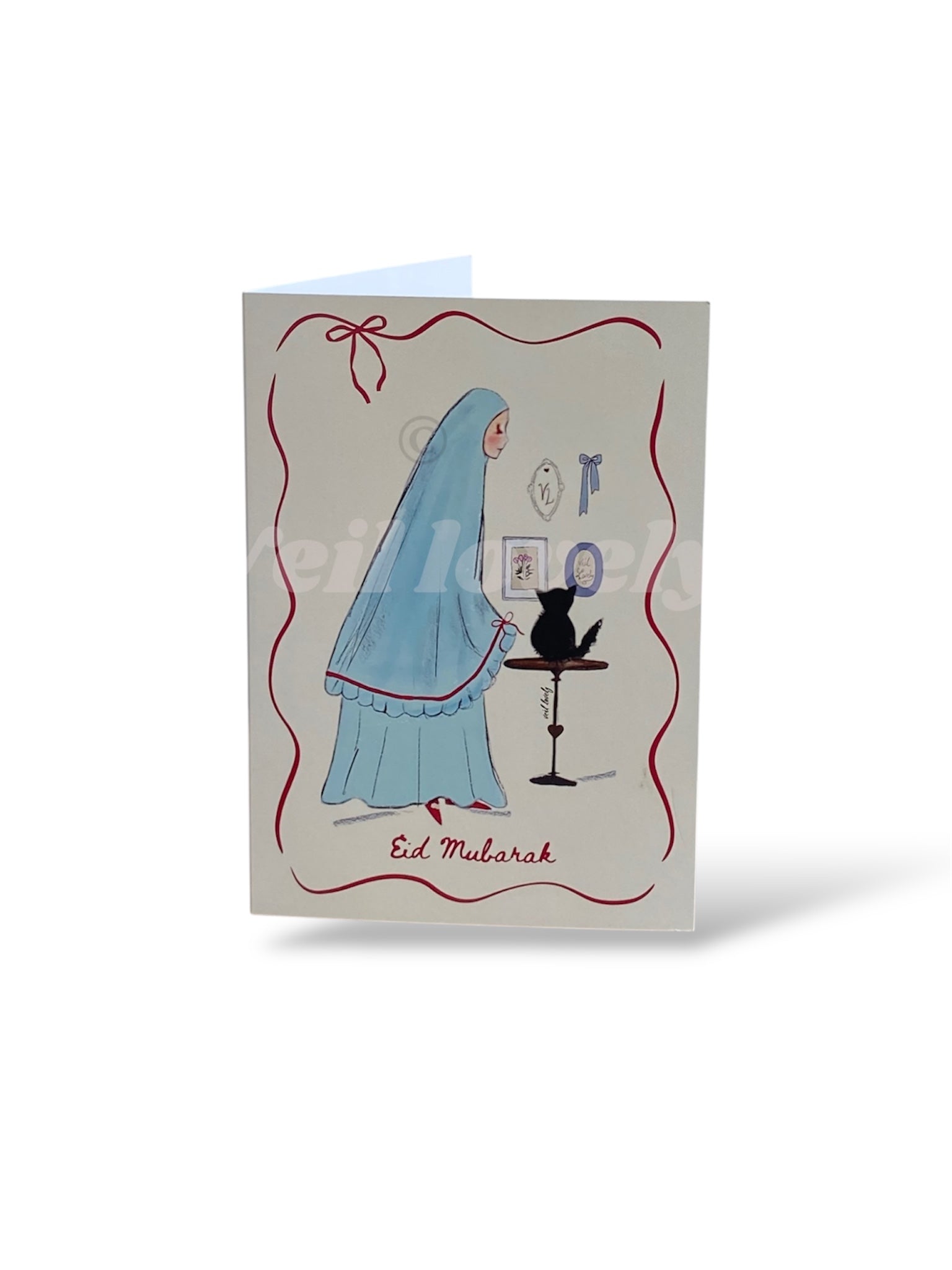 Veil lovely Eid Card